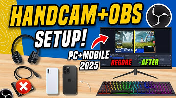 How to Stream with Handcam in 2025 – OBS Setup Tutorial for PC & Mobile (Beginner Friendly)
