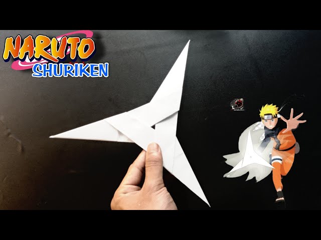 Naruto's Flying Paper Shuriken (Ninja Star) : 7 Steps - Instructables