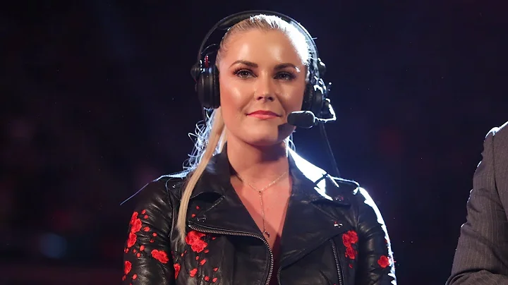 Go behind the scenes as Renee Young becomes the fi...