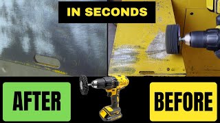 Remove Paint & Rust with Your Drill in SECONDS (ZERO Damage) | Stripping Wheel Kit By LINE10 Tools