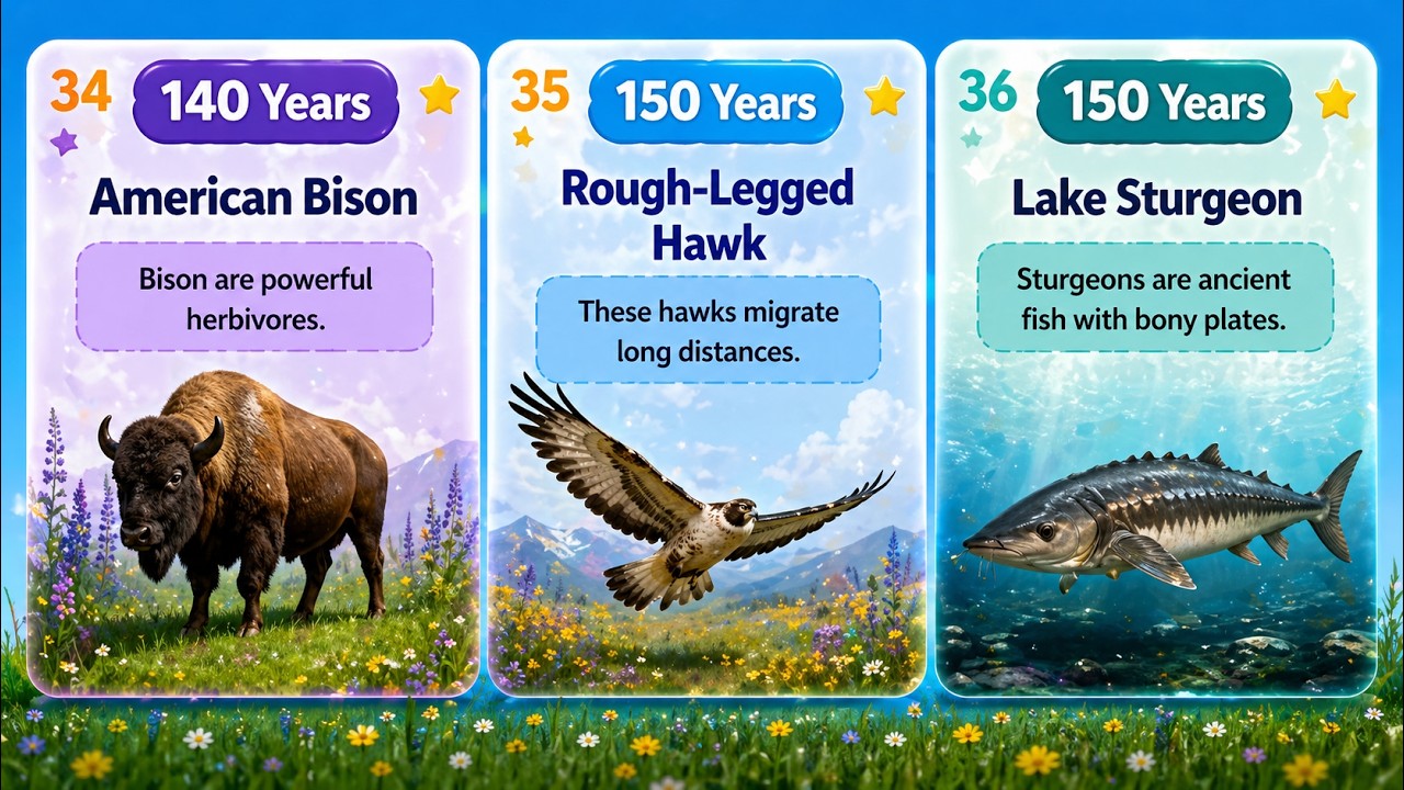 70 Wild Animal Ages Compared: Lifespan Differences