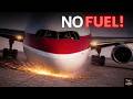 No Fuel at 41,000 Feet… Then THIS Happened!!😱