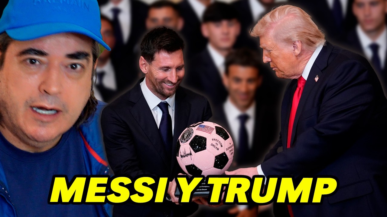 ¿Se equivocó Messi al visitar a Trump?