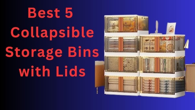 Folding Storage Bin Large Capacity Storage Trunks Double - Temu