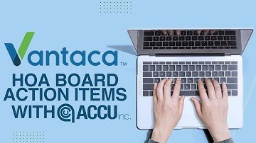 HOA Board Portal  - Vantaca Board Action Overview