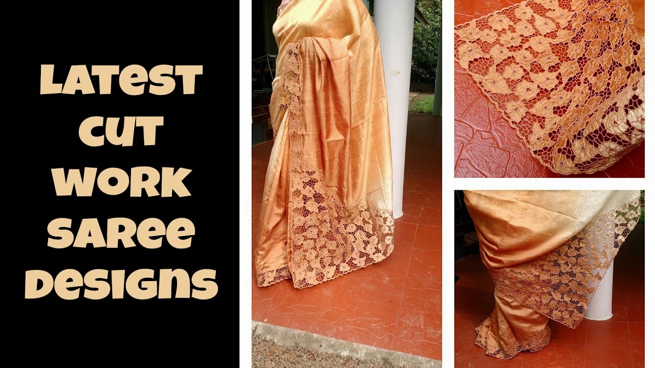 Latest Cut Work Saree Designs Part: 02