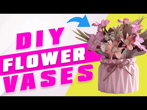 DIY Flower Vases | Hacks & Crafts