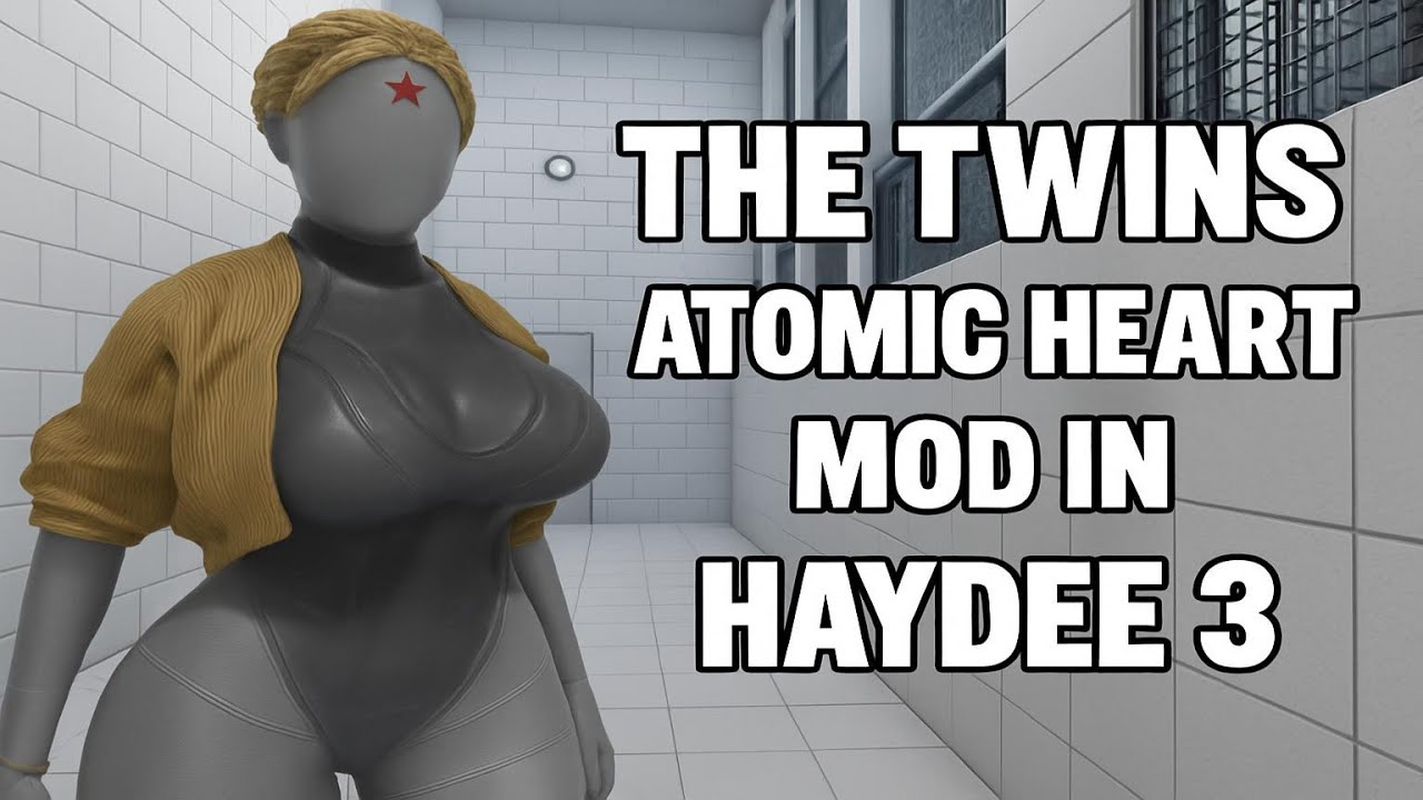 Близнецы (Atomic Heart) моды, Haydee 3, Haydee Redux - Ақ аймақ, Хардкор, Ойнау, Пікірсіз үшін бейне суреті