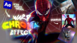 Smooth Warp Chroma Effect | After Effects Tutorial
