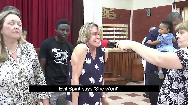 DEMON IN LADY TRYS TO ATTACK VAL WOLFF