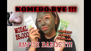 KOMEDO & JERAWAT HILANG PAKAI MASKER INI | REVIEW MASKER HIMALAYA PURIFYING NEEM MASK