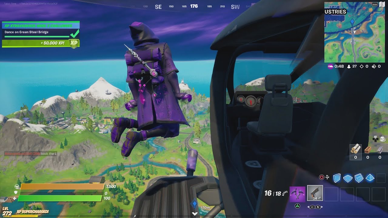 DANCE ON ALL FIVE COLORED BRIDGES IN A SINGLE MATCH - Fast And Easy SOLO Method Without Dying!