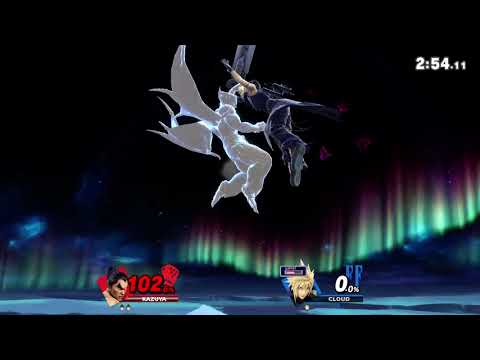 【スマブラSP】v12.0.0リプレイ　カズヤvsクラウド１
