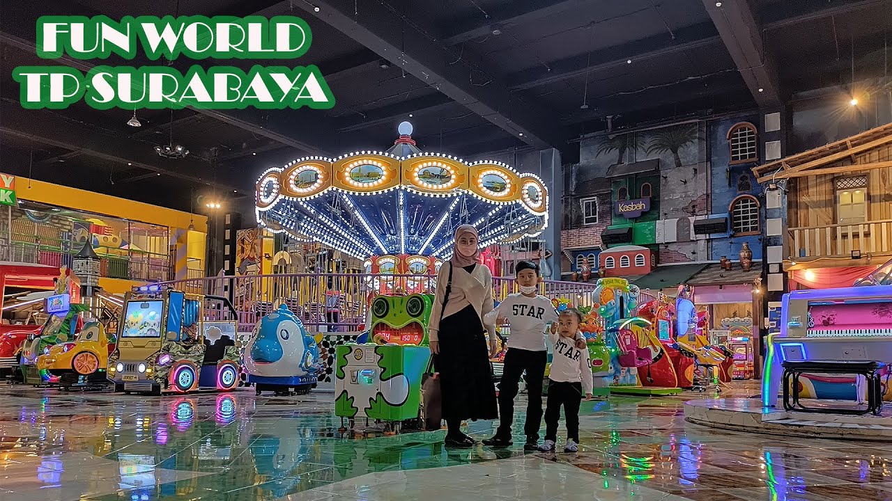 Bermain Di Fun World Tunjungan Plaza Surabaya