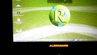 Alienware m14x running RainOS ubuntu