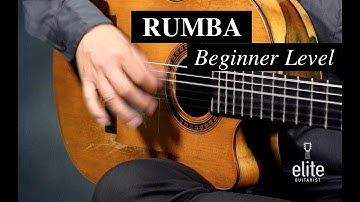 EliteGuitarist.com - Rumba for Beginners Flamenco Guitar Lessons - Jose Tanaka Rumba 1/4