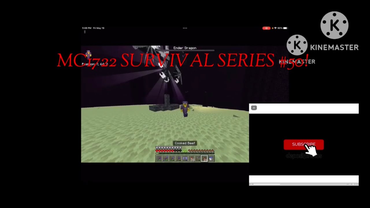 Respawning the ender dragon! MC1722 survival 50 YouTube