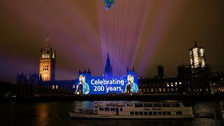 Houses of Parliament Projection Mapping for the NHS