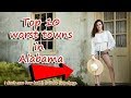 Top 10 worst towns in Alabama. #1 is a big foot hotspot.