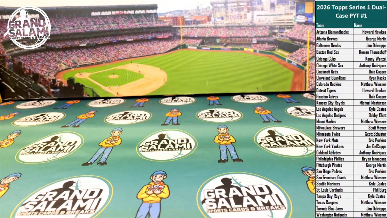 2026 Topps Series 1 DUAL-CASE PYT Break #1