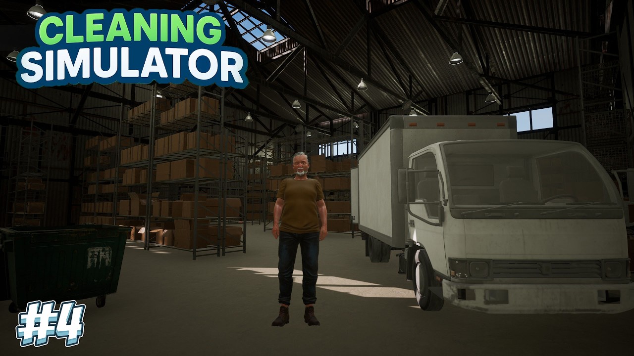 ПОДСТАВА НА СКЛАДЕ! → Cleaning Simulator #4