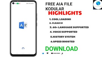 Google translate app kodular free  AIA file download  । kodular tutorial 