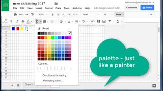 Spreadsheet fun Oh Yeah- PixelArt!