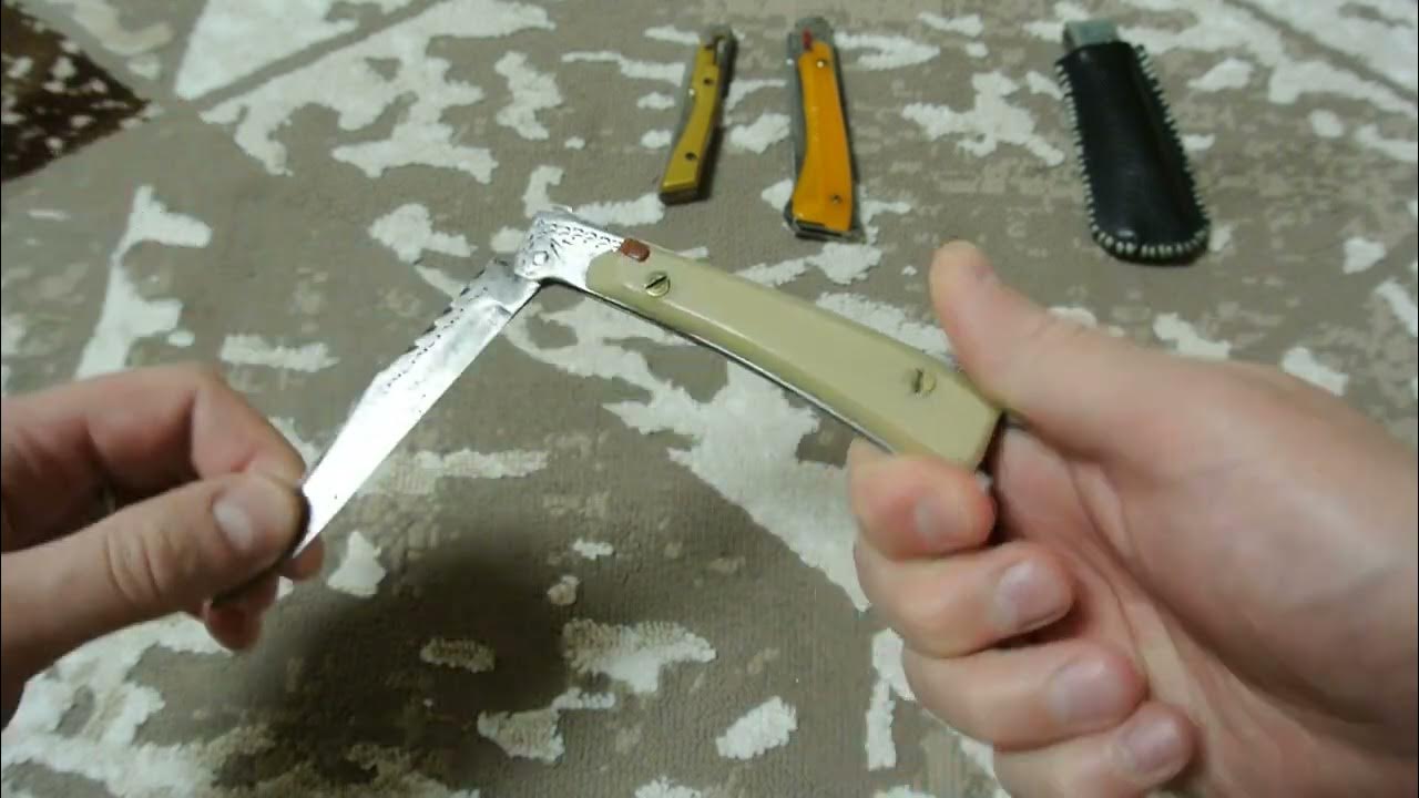ЗОНОВСКИЕ ВЫКИДНЫЕ НОЖИ ИТК 19... - YouTube