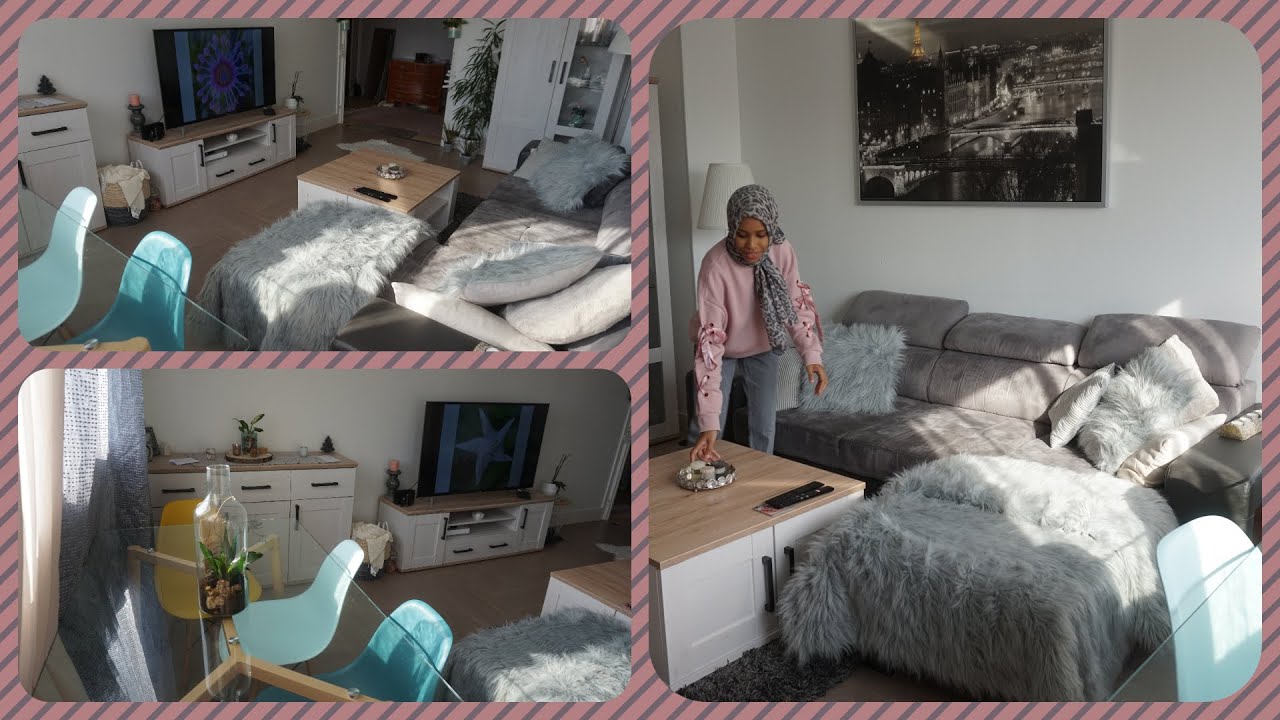 فلوق 🎥جولة في صالون 🥰صورت لكم كلشي 🤩عطيوني رأيكم🙂وكوتي منزليtour salon #