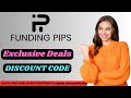 Funding Pips DISCOUNT Code / Funding Pips COUPON Code Funding Pips Promo Code