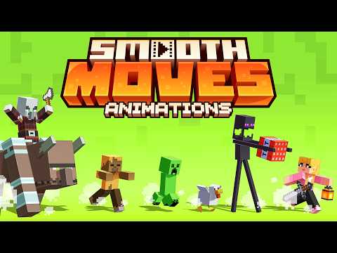 SMOOTH MOVES Is the ULTIMATE Minecraft Animation Overhaul