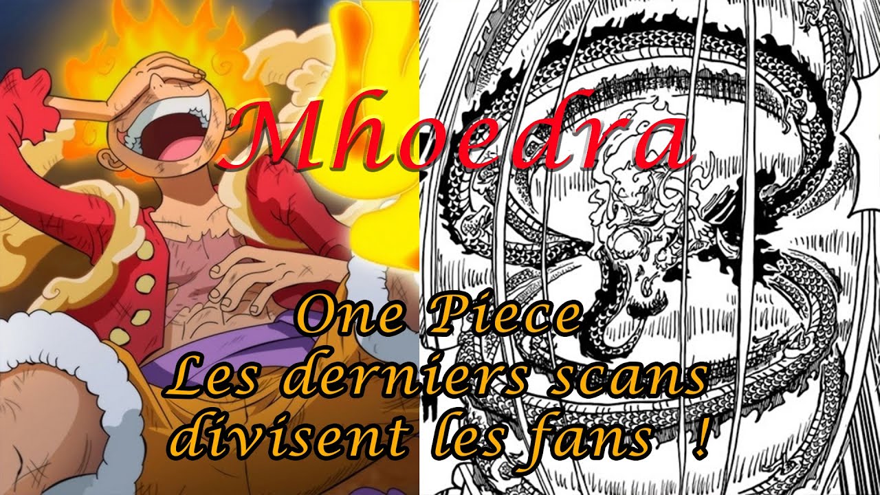 One Piece : Les derniers scans divisent les fans ! - YouTube
