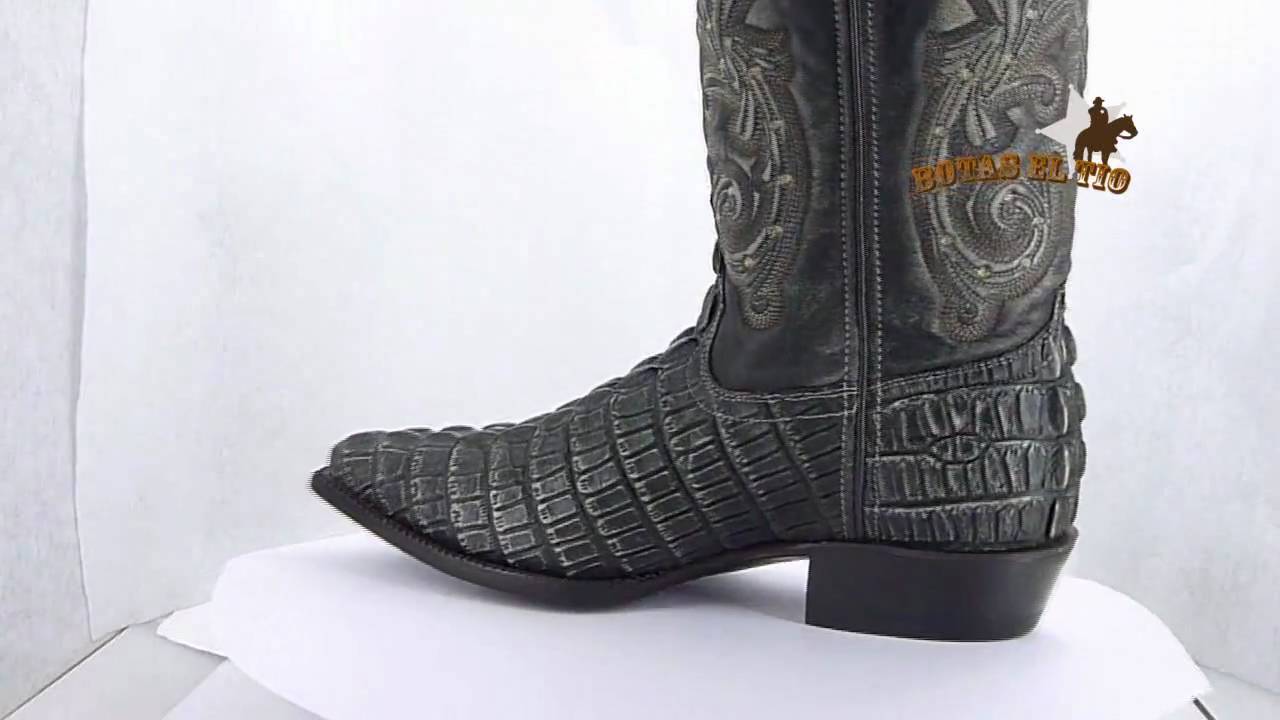 botas piel de caiman