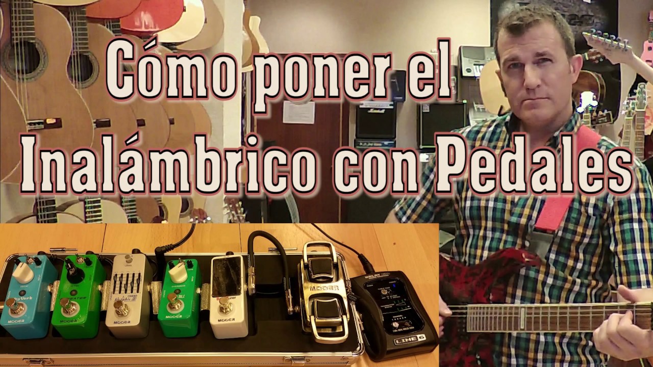 Inalambrico con pedales ¿Cómo lo pongo? [SOUND-TEST] - YouTube
