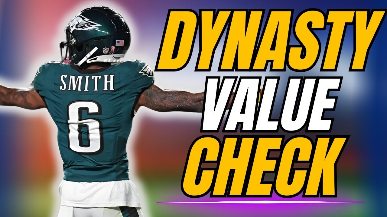 Devonta Smith Dynasty Value Check | Is He a MUST HAVE or AVOID WR in 2025?