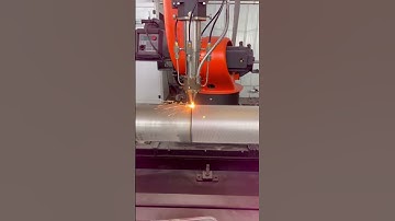 Laser cladding machine is processing a shaft #laser #repair #additivemanufacturing #machine