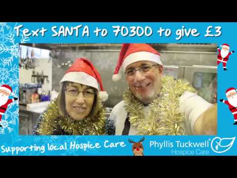 Phyllis Tuckwell's Santa Selfie - Cook Team at PTHC