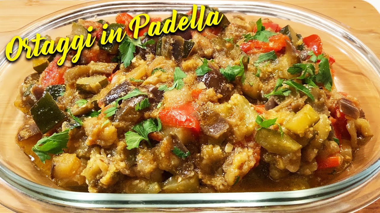 ORTAGGI in PADELLA. Se hai una Melanzana, un Peperone...prepara questo contorno!