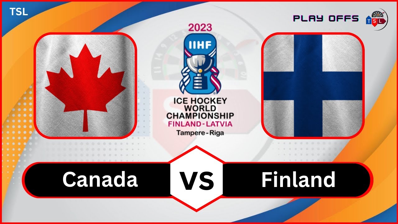Canada vs Finland Ice Hockey Live Stream - IIHF World Championship 2023 Playoffs