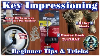 Key Impressioning Beginner Tips &amp; Tricks that helped me learn #locksportenthusiast 