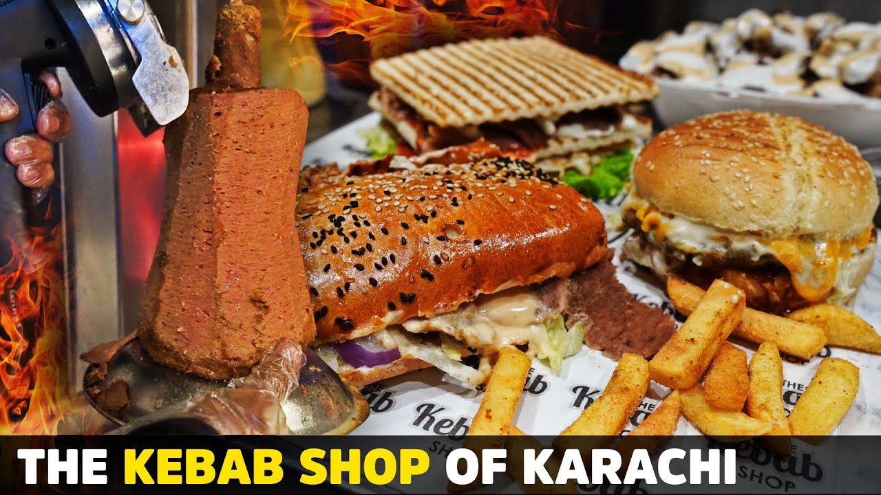 The Kebab Shop of Karachi | Australian Lamb Meat | Club Sandwich, Doner, Burger & HSP | Street Food | Street Food PK