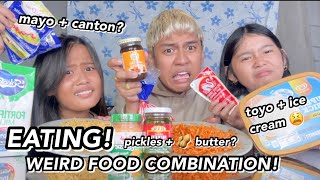 EATING WEIRD FOOD COMBINATIONS!! 🤮😵‍💫 | Grae and Chloe ft Althea