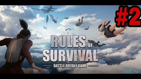 RULES OF SURVIVAL-"BATTLE  RAYALE GAME NEW [ANDROID & IOS]GAMEPLAY #2