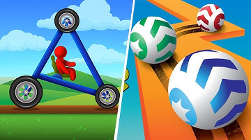 Draw Crash Test | Racing Ball Master - All Level Gameplay Android,iOS - DATA APK GAME