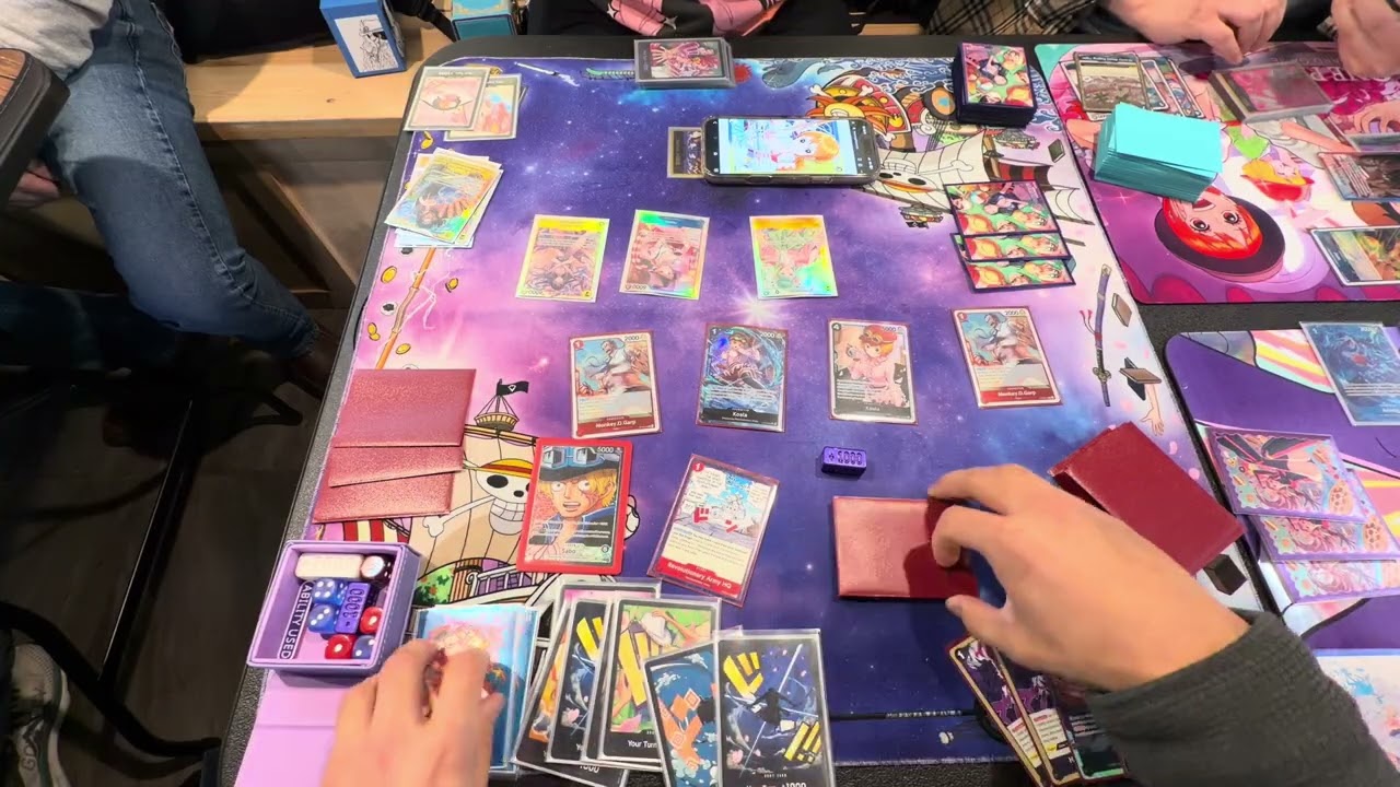 One Piece TCG EB03 RB Sabo vs UY Nami