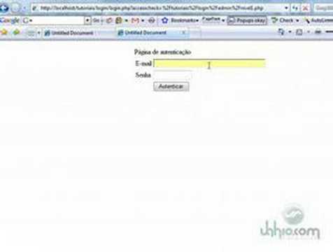 jahio.com - Tutorial sistema de login no Dreamweaver parte 9