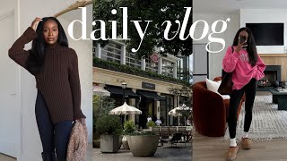 DAILY VLOG | stepping out my comfort zone, girls night out, new-in haul &amp; more