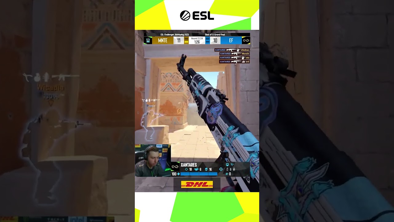 XANTARES ACED in the Grand Finals of ESL Challenger Jönköping