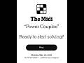 The New York Times Midi Crossword 18/05/2026