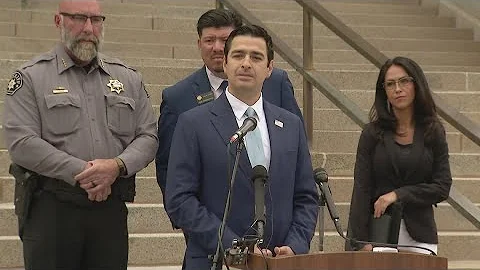 Gabe Evans defends Medicaid cuts amid protests, avoids specifics on district impact